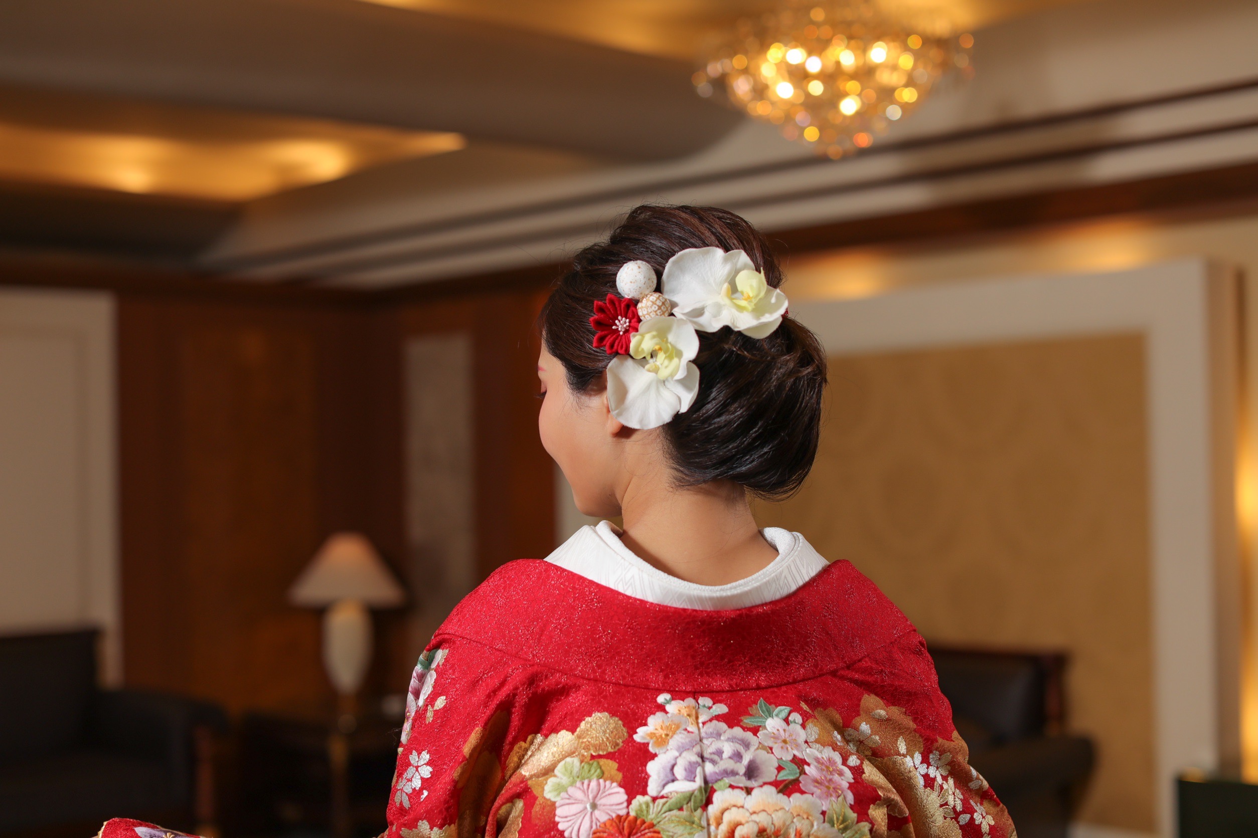 Hairstyle：シニヨンスタイル（和装）